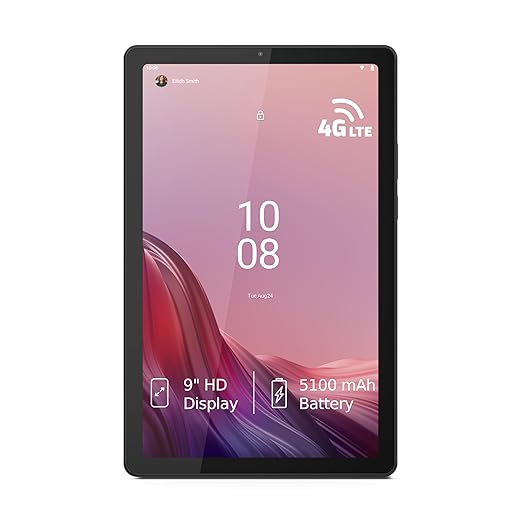 Lenovo Tab M9| WiFi+4G Tablet| 9 Inch (22.86 cm) HD Display| 4GB RAM, 64GB Storage