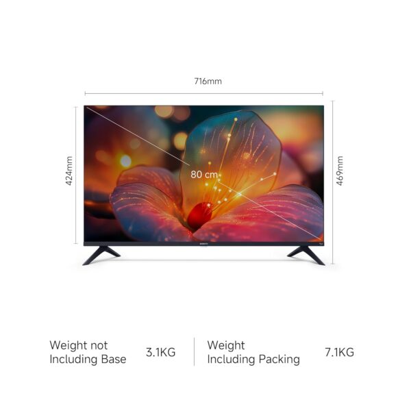 Xiaomi 80 cm (32 inch) F Series HD Ready Smart LED Fire TV L32MB-FIN - Image 2