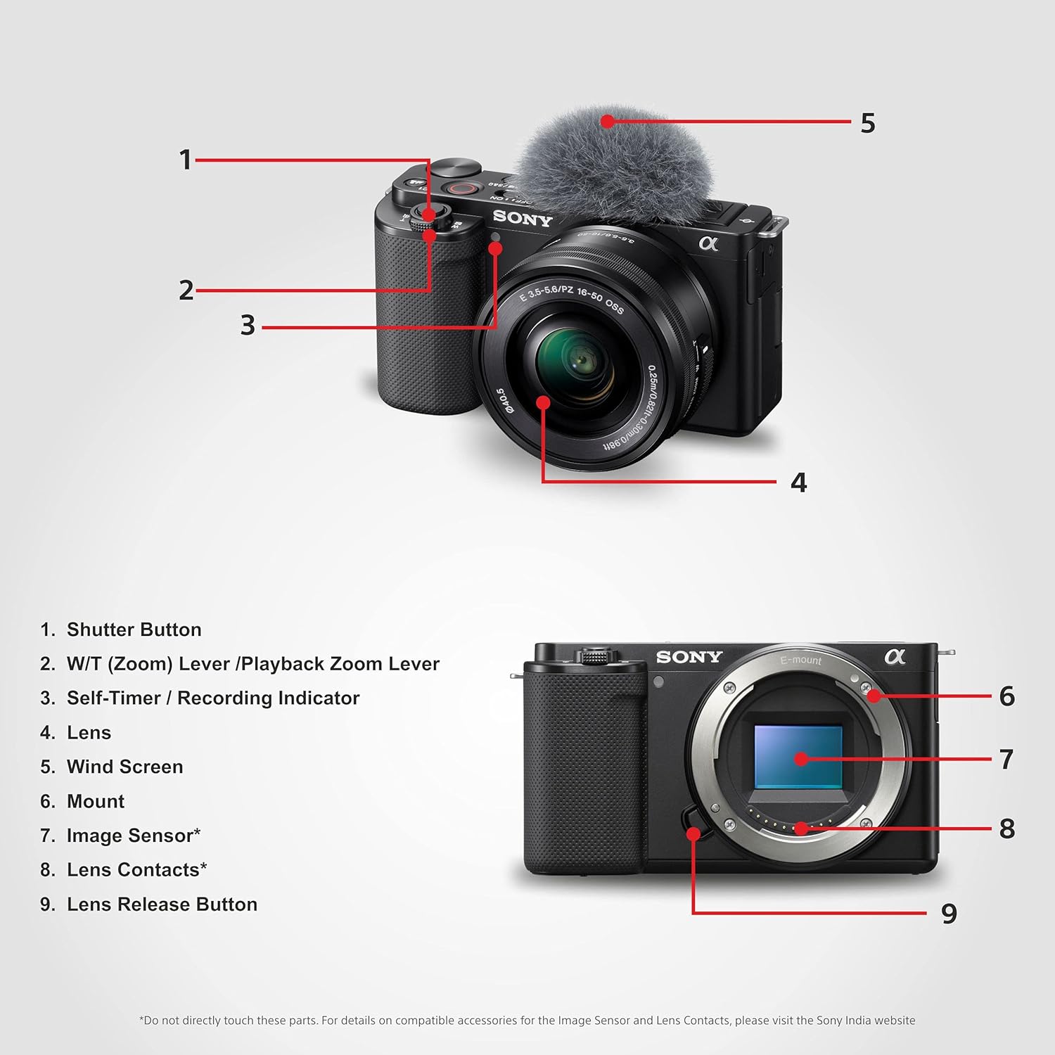 Sony Alpha ZV-E10L 24.2 Mega Pixel Interchangeable-Lens Mirrorless vlog Camera with 16-50 mm - Image 5