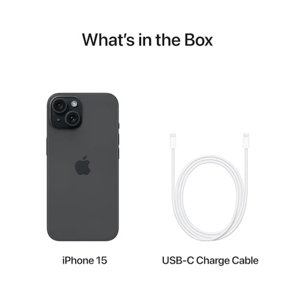 Apple iPhone 15 (256 GB) - Black - Image 6