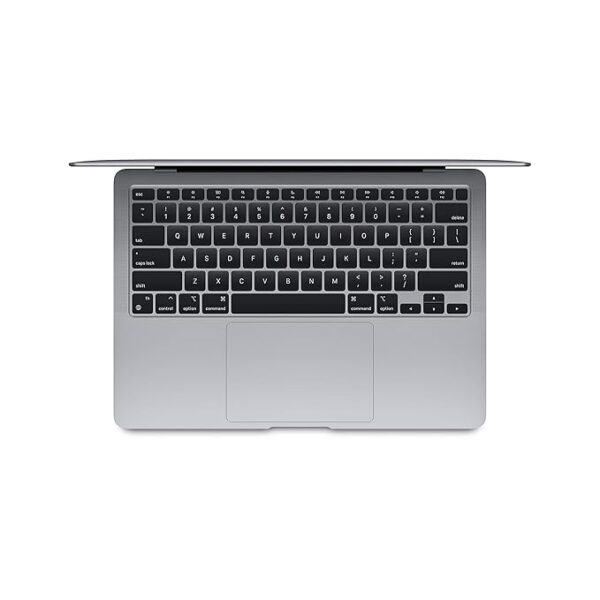 Apple MacBook Air Laptop: Apple M1 chip, 13.3-inch/33.74 cm Retina Display, 8GB RAM, 256GB SSD Storage, Backlit Keyboard, FaceTime HD Camera, Touch ID. Works with iPhone/iPad; Space Grey - Image 2