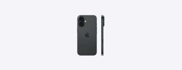 Apple iPhone 16 (128GB Storage, Black) - Image 2