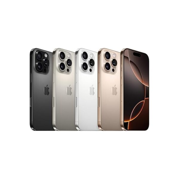 Apple iPhone 16 Pro (128 GB Storage, Desert Titanium) - Image 4