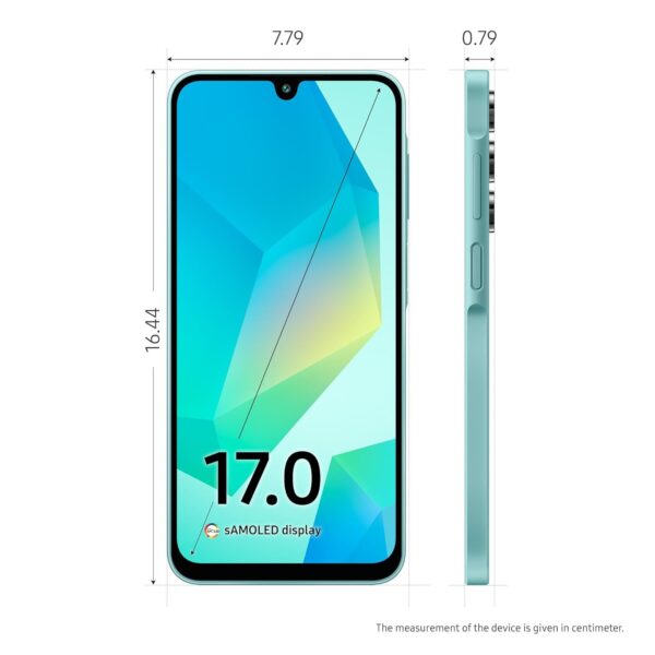 Samsung Galaxy A16 5G (6GB RAM, 128GB Storage) Light Green - Image 3