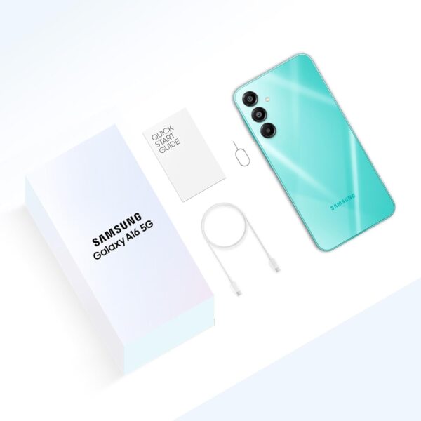 Samsung Galaxy A16 5G (6GB RAM, 128GB Storage) Light Green - Image 4